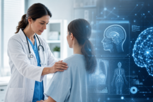 Doctor and AI technology comparison for medical diagnosis - Better Health