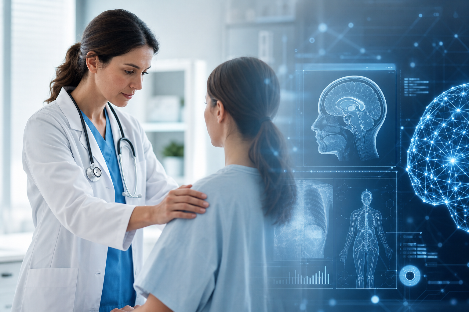 Doctor and AI technology comparison for medical diagnosis - Better Health
